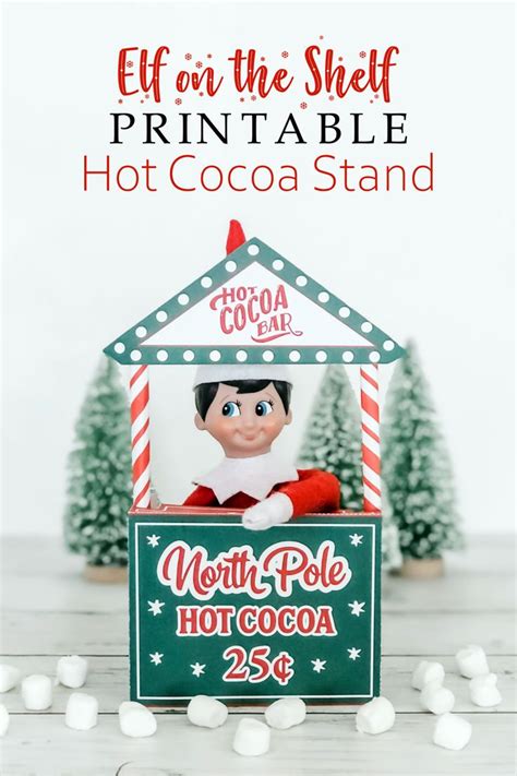 Elf On The Shelf Hot Cocoa Printable